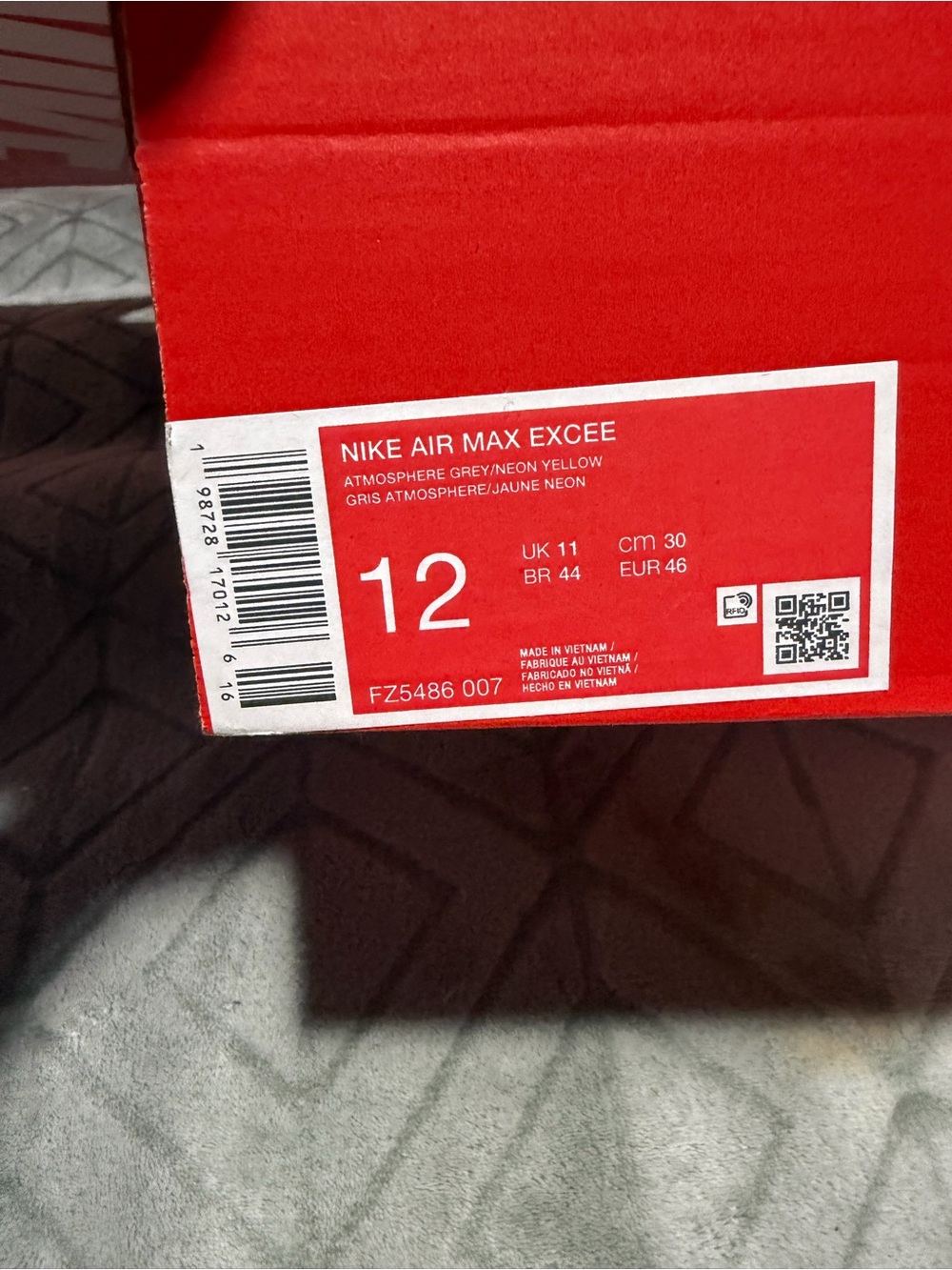Nike Air Max Excee Men’s Sneakers — New in Box - Picture 5 of 5